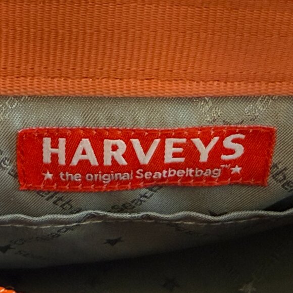 Harveys Peach Original Seatbelt Bag Medium Size with Zipper Closure - Picture 11 of 11